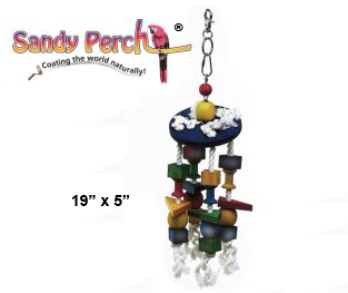 Sandy Perch  ::  Coating the World Naturally  :: The finest conditioning perches for your bird, parrots, macaws, parakeets, etc. ::  Made with 100% FDA approved ingredients!