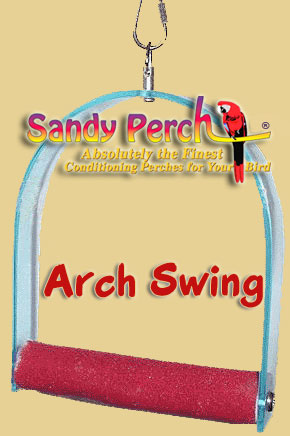 sandy perch arch swing and conditioning perch